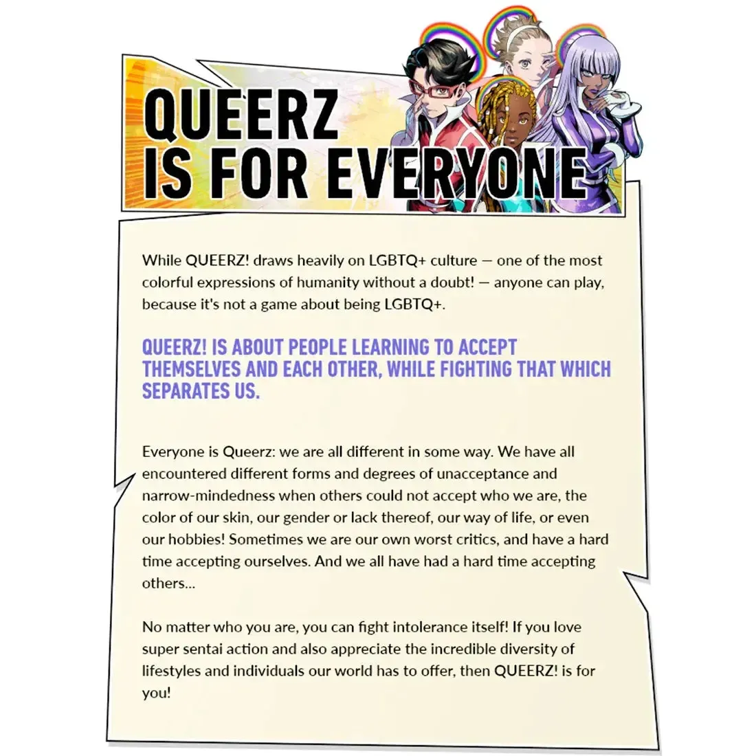 QUEERZ! - Cooperative Fantasy Tabletop Role-Playing Game for Family (2-4 Players, Ages 12+) - Japanime Games - Image 10