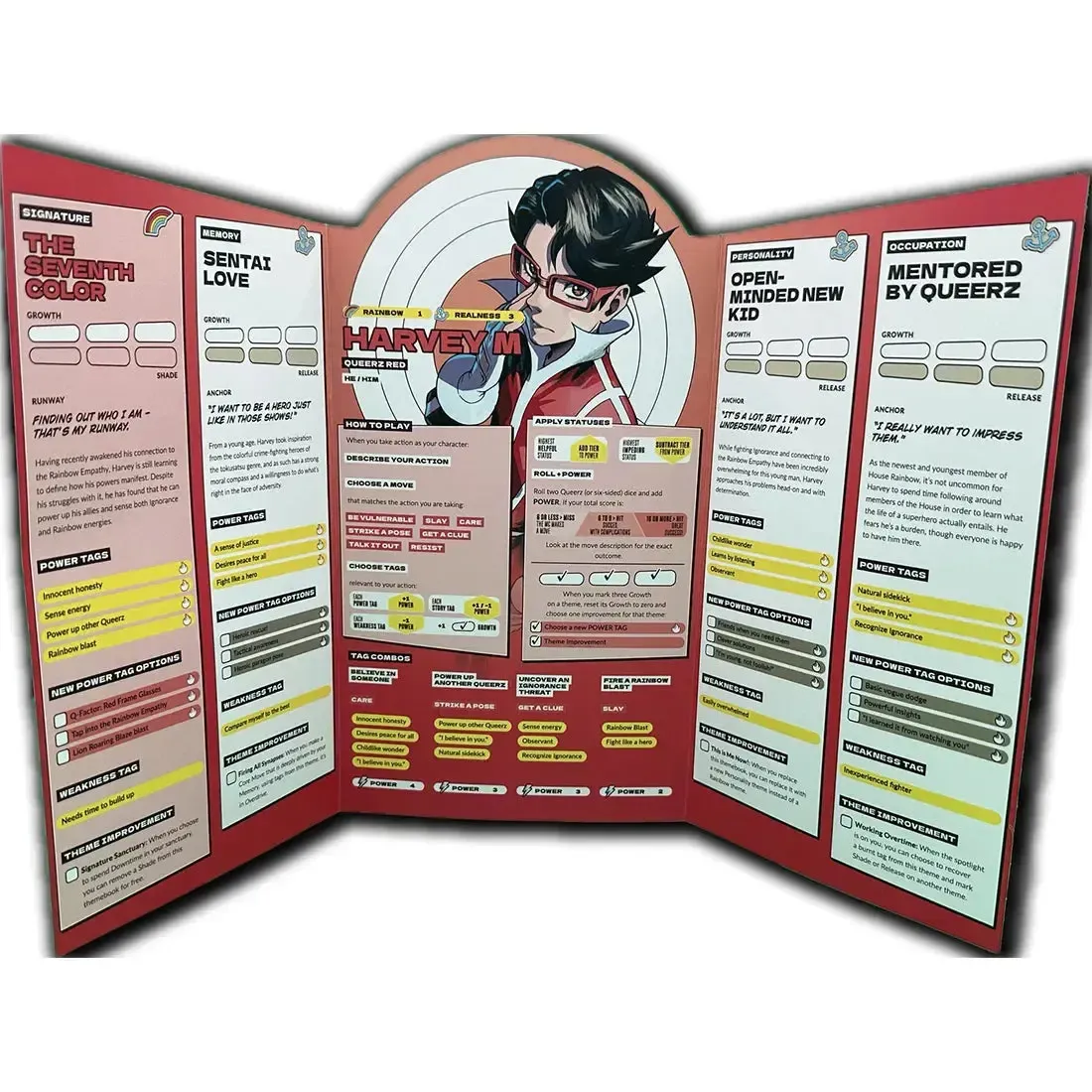 QUEERZ! - Cooperative Fantasy Tabletop Role-Playing Game for Family (2-4 Players, Ages 12+) - Japanime Games - Image 5