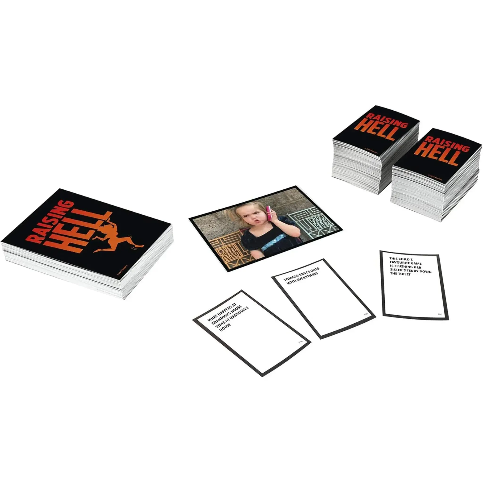 Raising Hell - Funny Party Card Game for Adults (3+ Players, Ages 17+) - Hasbro - Image 4