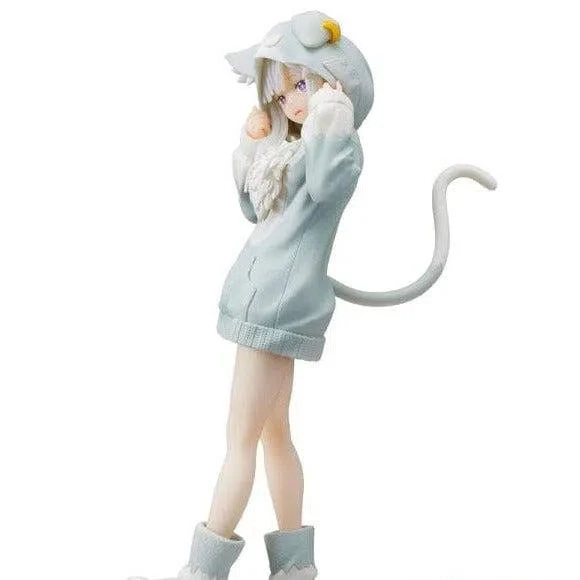Re:Zero Starting Life in Another World - Emilia Figure (Great Spirit Puck Version) - SEGA - SPM - Image 4
