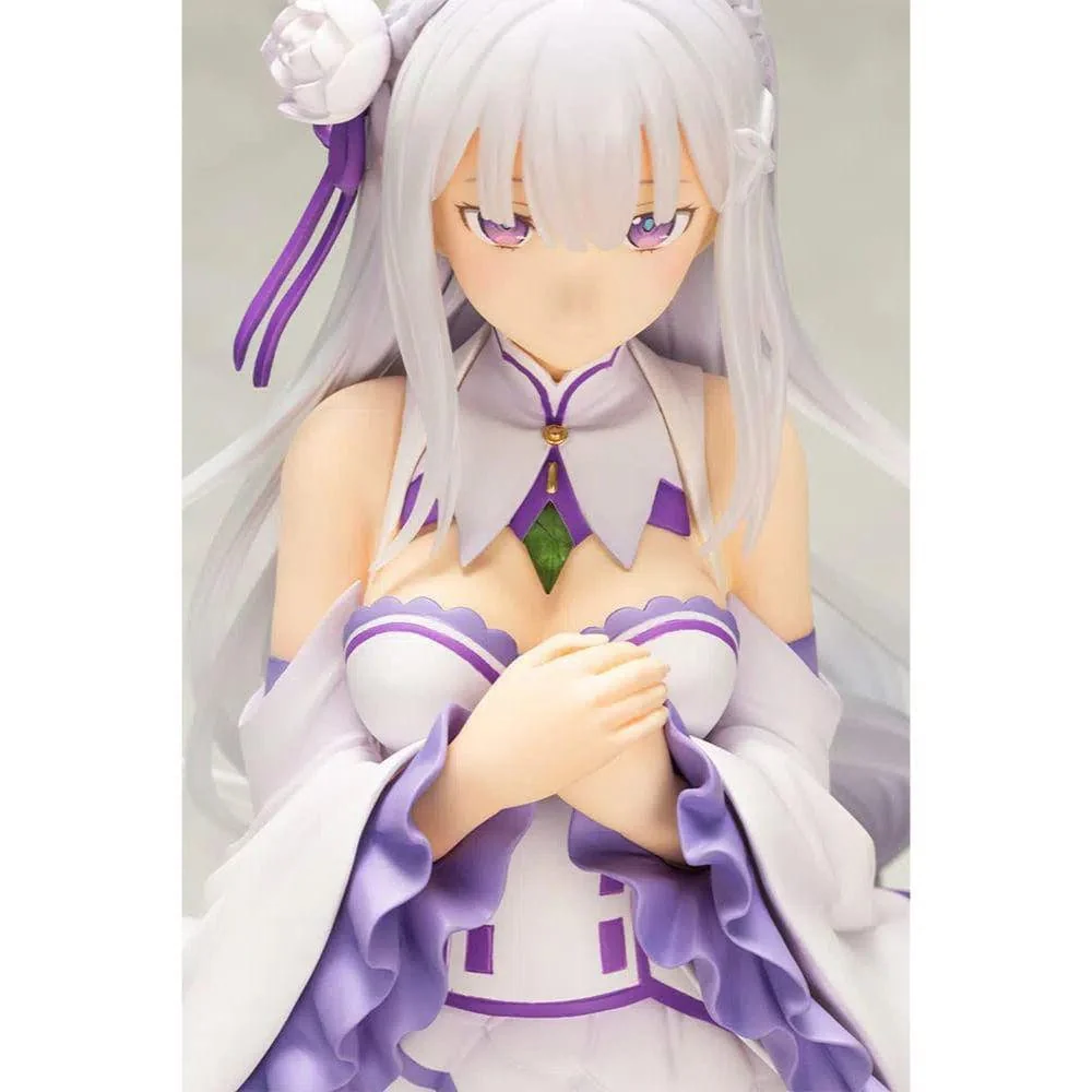 Re:Zero Starting Life in Another World - Memory’s Journey Emilia Statue Figure (10.2") - Kotobukiya - Image 3