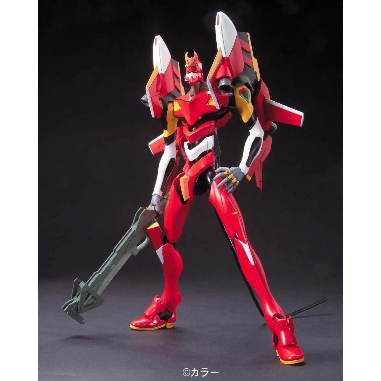 Rebuild of Evangelion - Eva Unit-02 Mecha Figure Model Kit - Bandai Hobby - HG #05 - Image 4
