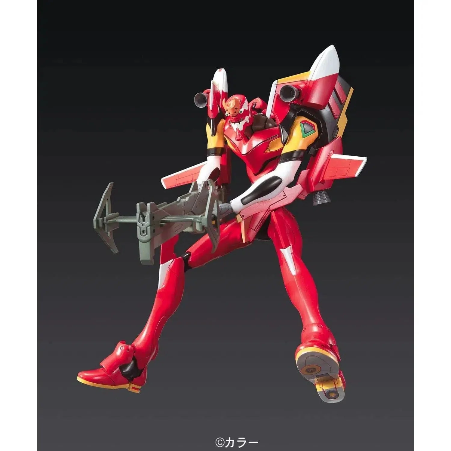 Rebuild of Evangelion - Eva Unit-02 Mecha Figure Model Kit - Bandai Hobby - HG #05 - Image 5