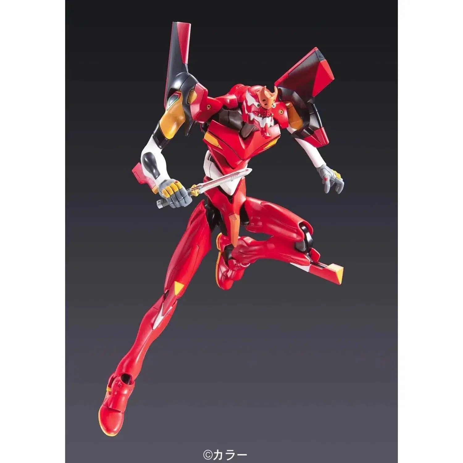 Rebuild of Evangelion - Eva Unit-02 Mecha Figure Model Kit - Bandai Hobby - HG #05 - Image 6