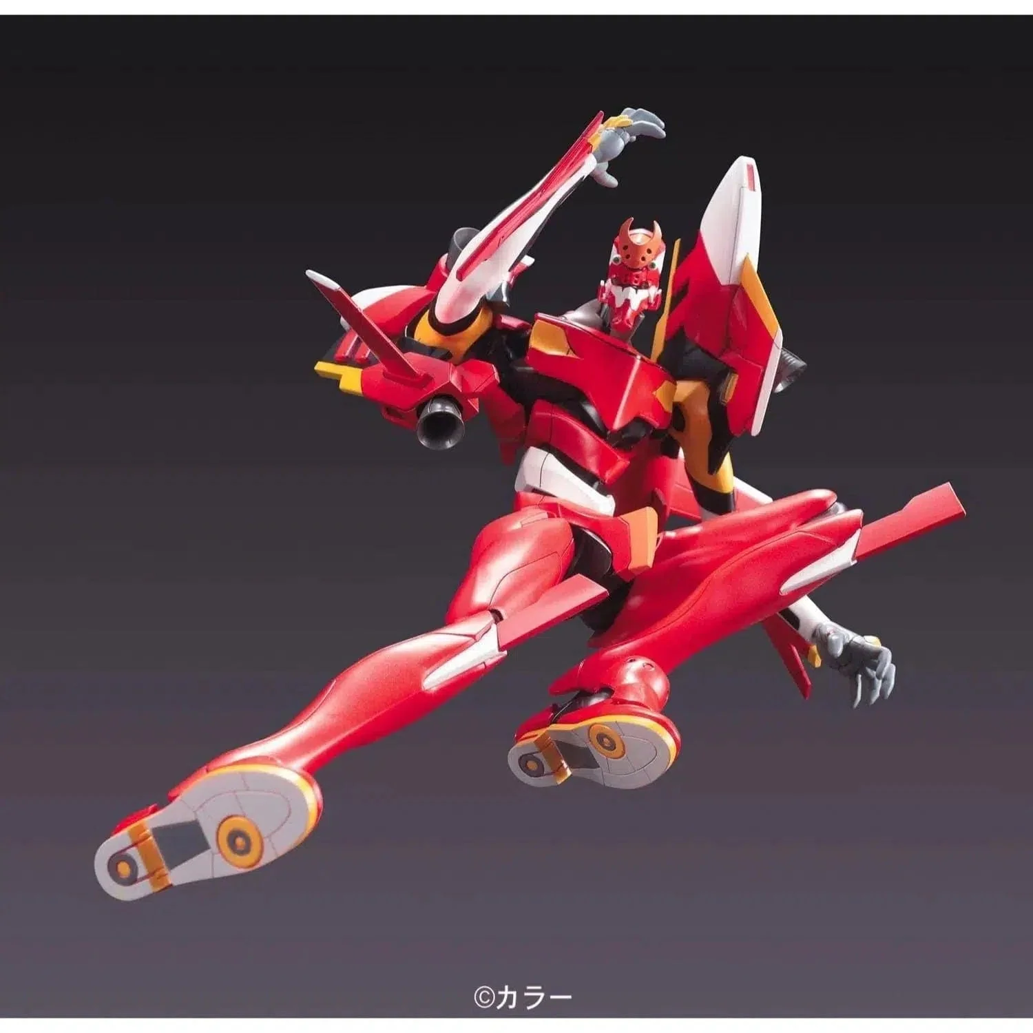 Rebuild of Evangelion - Eva Unit-02 Mecha Figure Model Kit - Bandai Hobby - HG #05 - Image 8