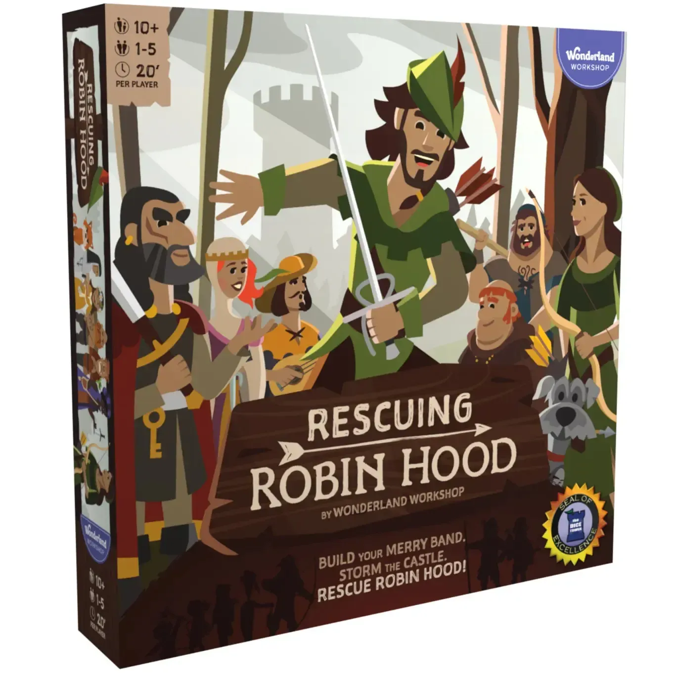 Rescuing Robin Hood - Cooperative Fantasy Board Game for Family, Adults & Children (1-5 Players, Ages 10+) - Image 11