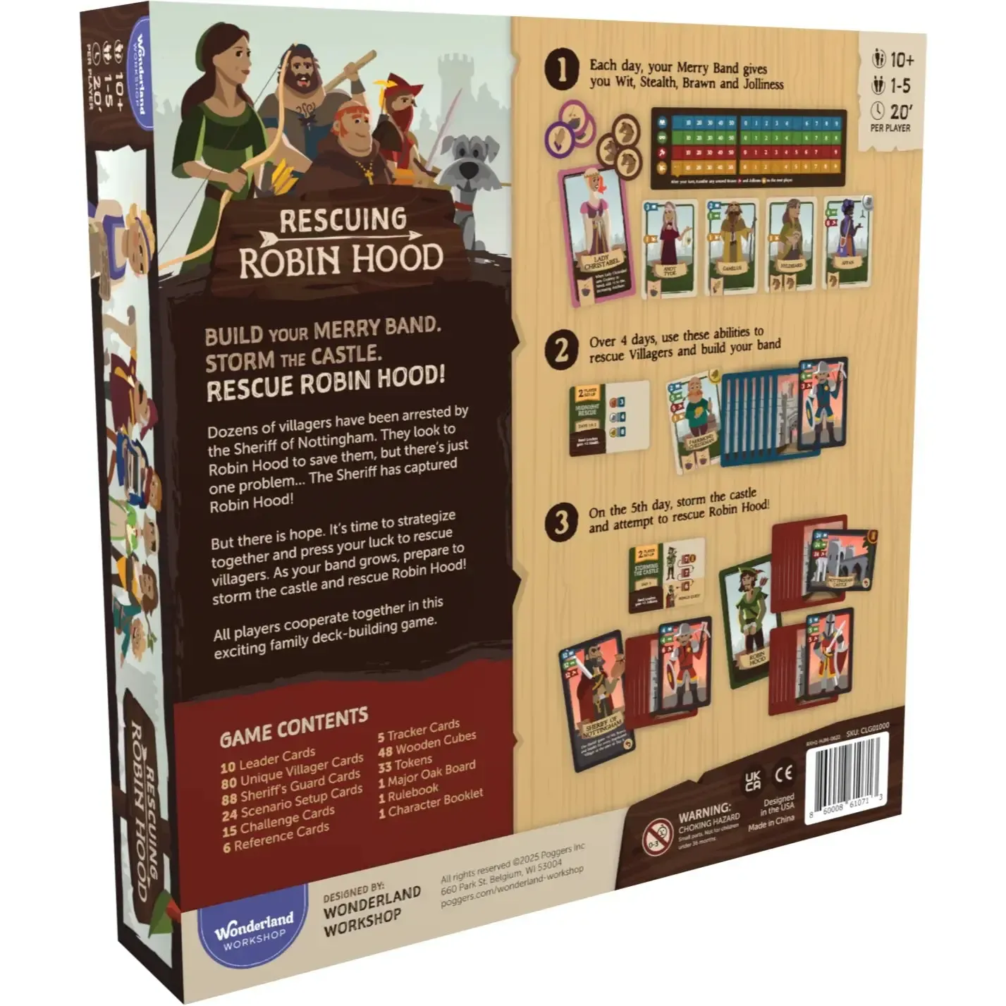 Rescuing Robin Hood - Cooperative Fantasy Board Game for Family, Adults & Children (1-5 Players, Ages 10+) - Image 12
