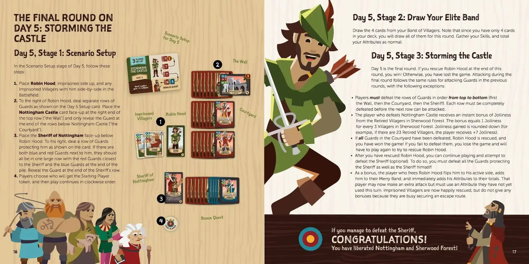 Rescuing Robin Hood - Cooperative Fantasy Board Game for Family, Adults & Children (1-5 Players, Ages 10+) - Image 24