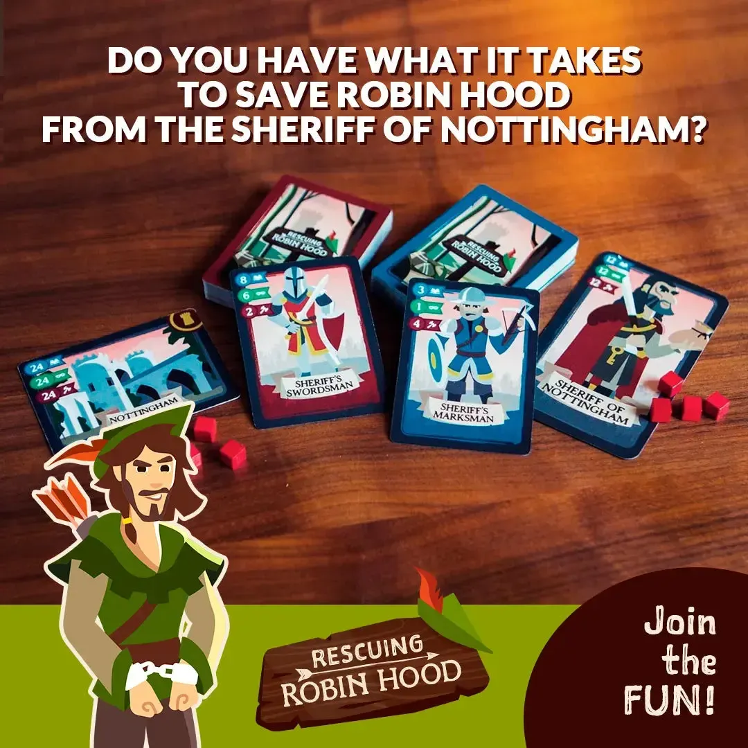 Rescuing Robin Hood - Cooperative Fantasy Board Game for Family, Adults & Children (1-5 Players, Ages 10+) - Image 6