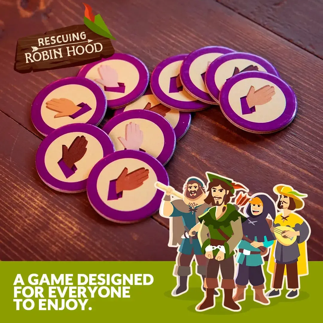 Rescuing Robin Hood - Cooperative Fantasy Board Game for Family, Adults & Children (1-5 Players, Ages 10+) - Image 9