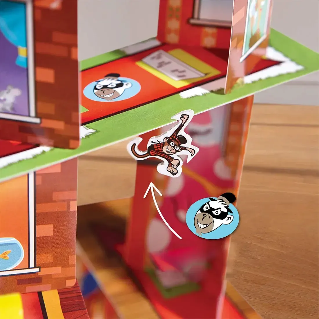Rhino Hero: Super Battle - Dexterity Superheroes Board Game for Adults, Family, and Children (2-4 Players, Ages 5+) - HABA - Image 6