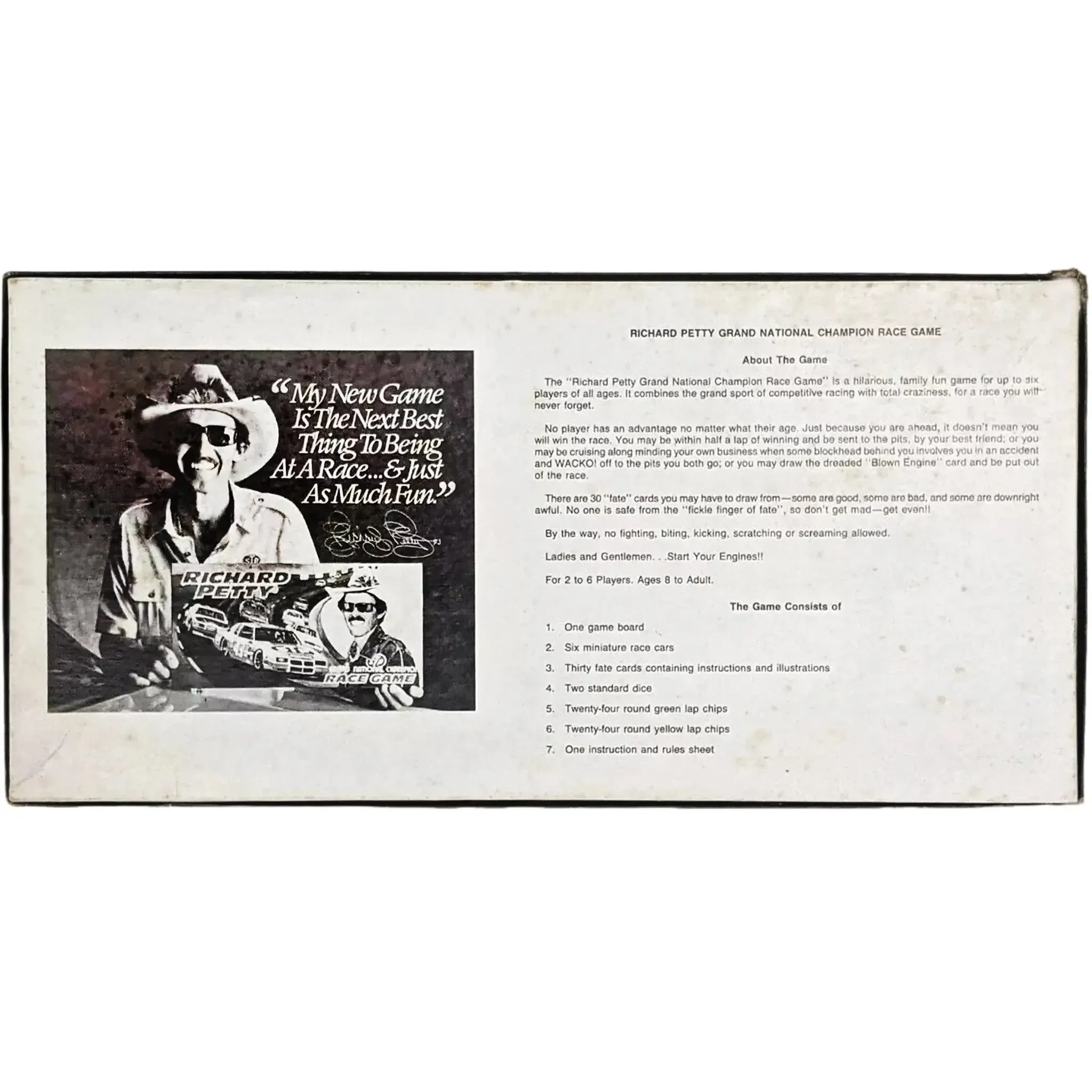 Richard Petty: Grand National Champion Race Game - Dice-Based Racing Board Game for Family (2-6 Players, Ages 8+) - Bill Ellis Associates Ltd. - Image 3