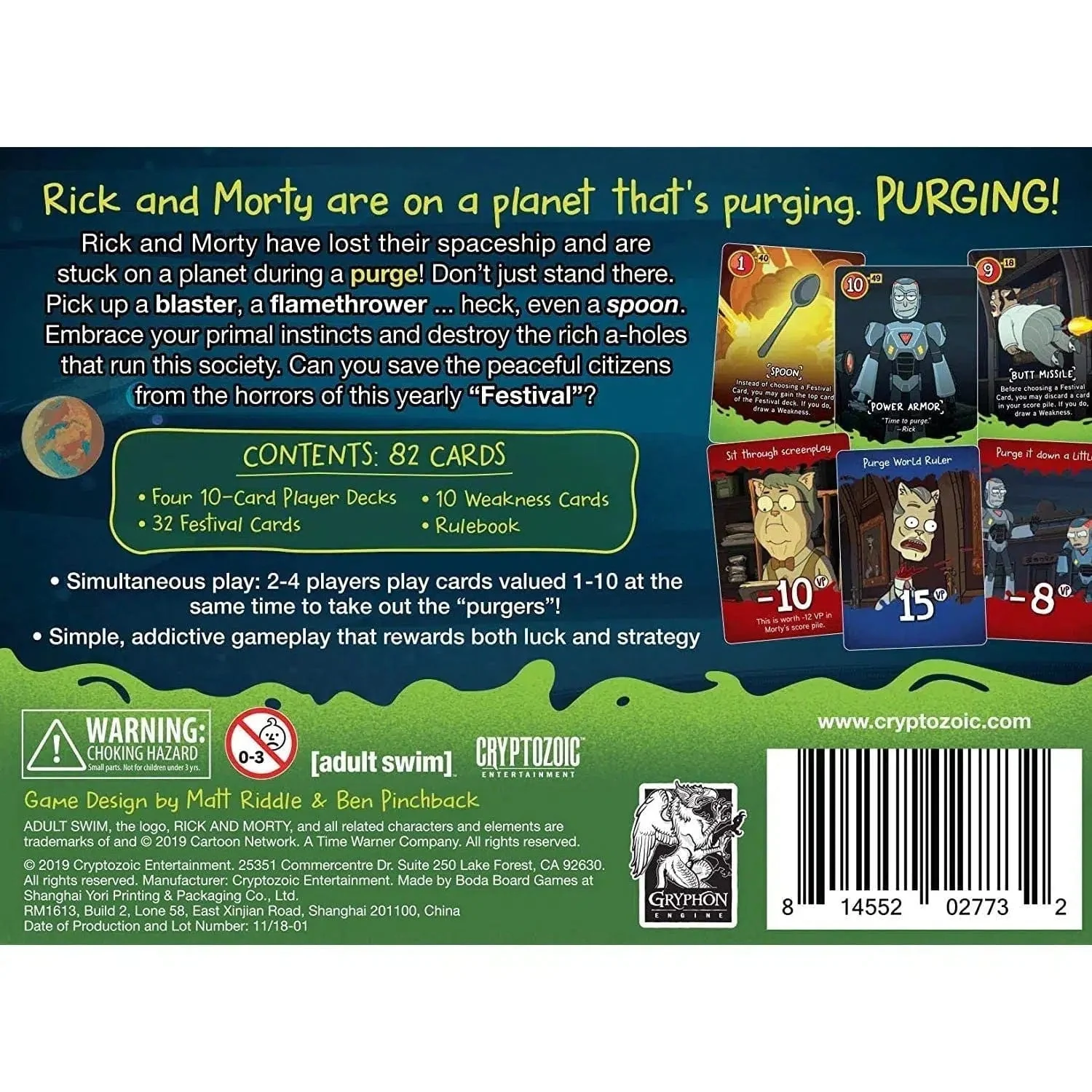 Rick and Morty: Look Who's Purging Now - Card Game - Image 3