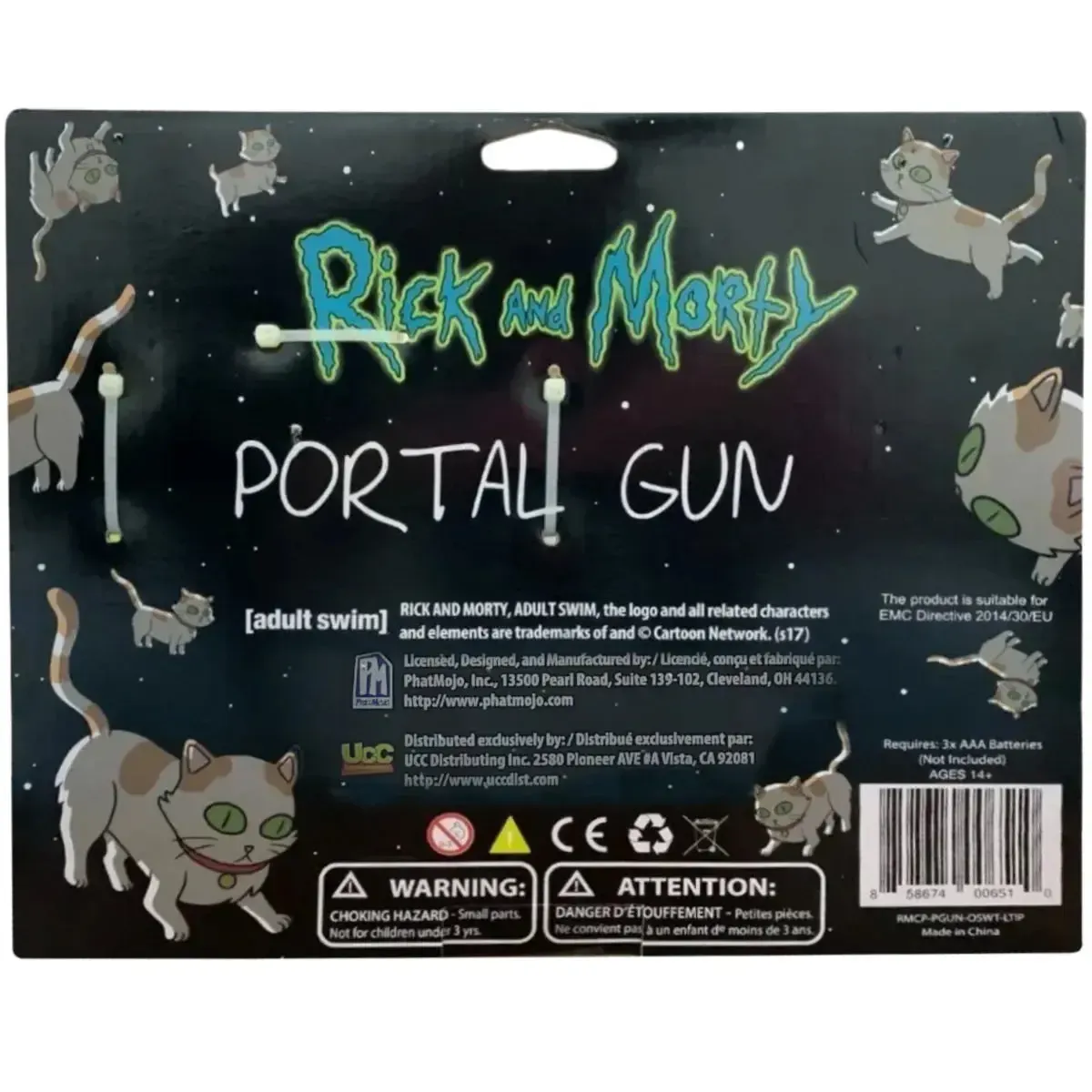 Rick and Morty - Portal Gun Prop Replica Toy (10", Foam) - PhatMojo - Image 3