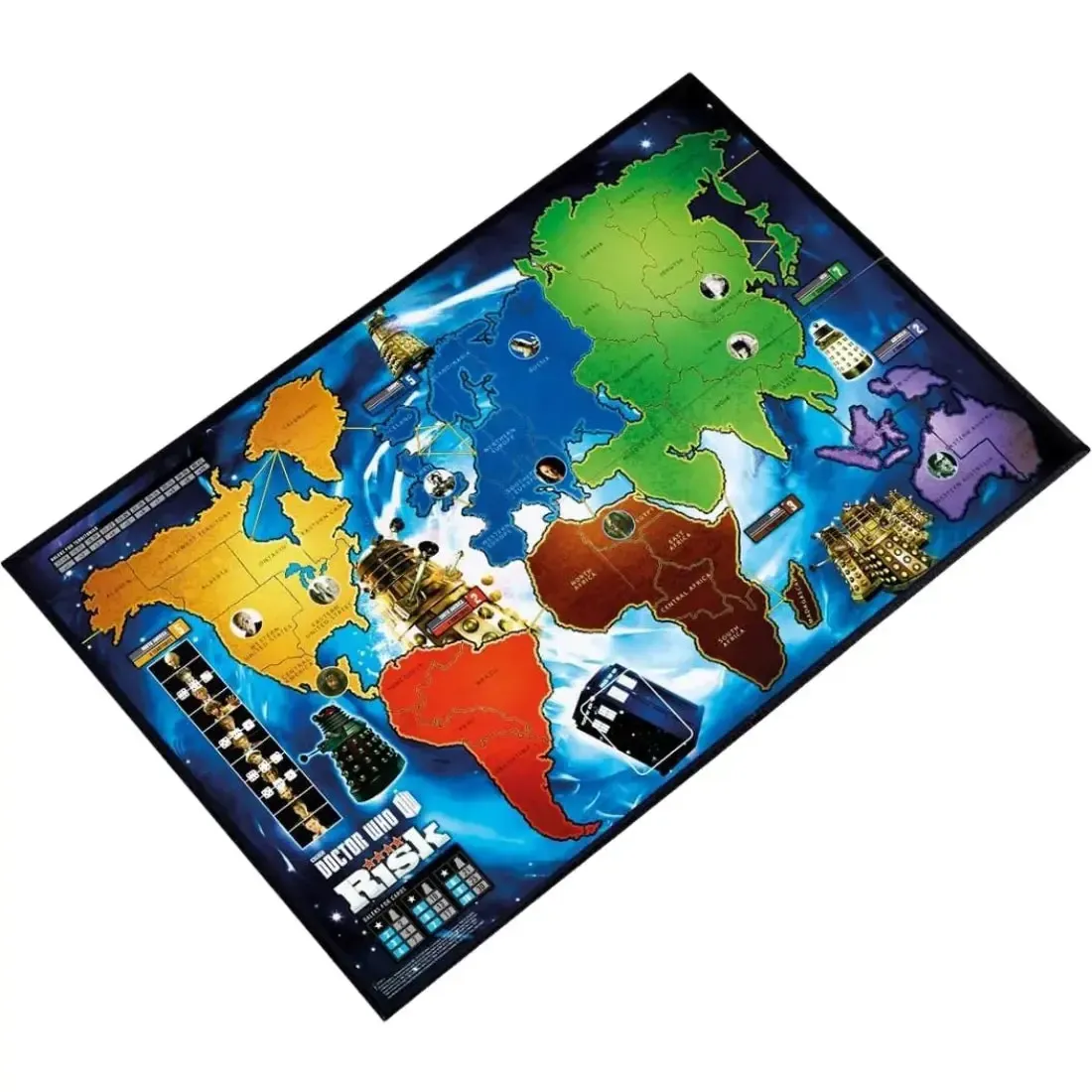 Risk: The Dalek Invasion of Earth [Doctor Who] - Area Control War Board Game for Family and Adults (2-5 Players, Ages 10+) - USAopoly - Image 5
