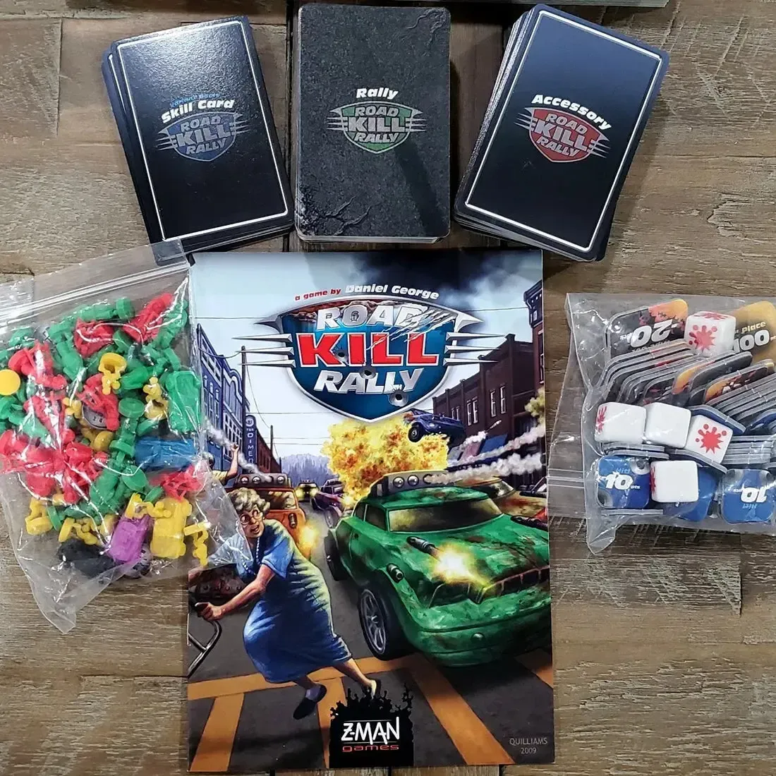 Road Kill Rally - Competitive Racing Board Game for Adults (3-6 Players, Ages 13+) - Z-Man Games - Image 6