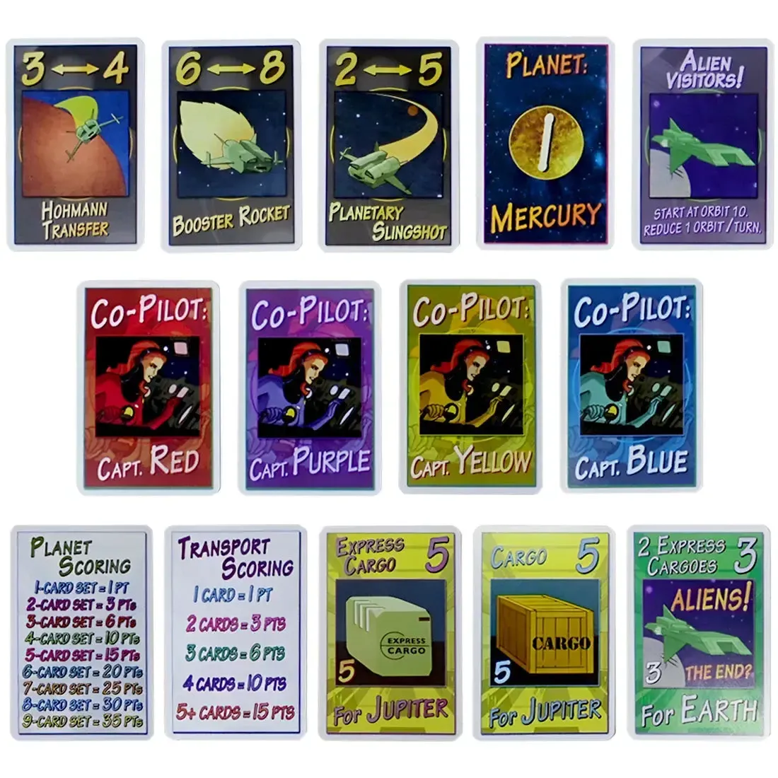 Rocket Jockey - Strategy Space Card Game for Family, and Adults (2-4 Players, Age 10+) - Mayfair Games - Image 5