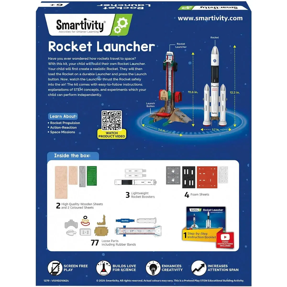 Rocket Launcher - STEM Toy Building Set - Smartivity - Image 3