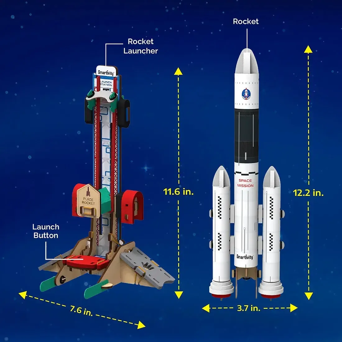Rocket Launcher - STEM Toy Building Set - Smartivity - Image 4