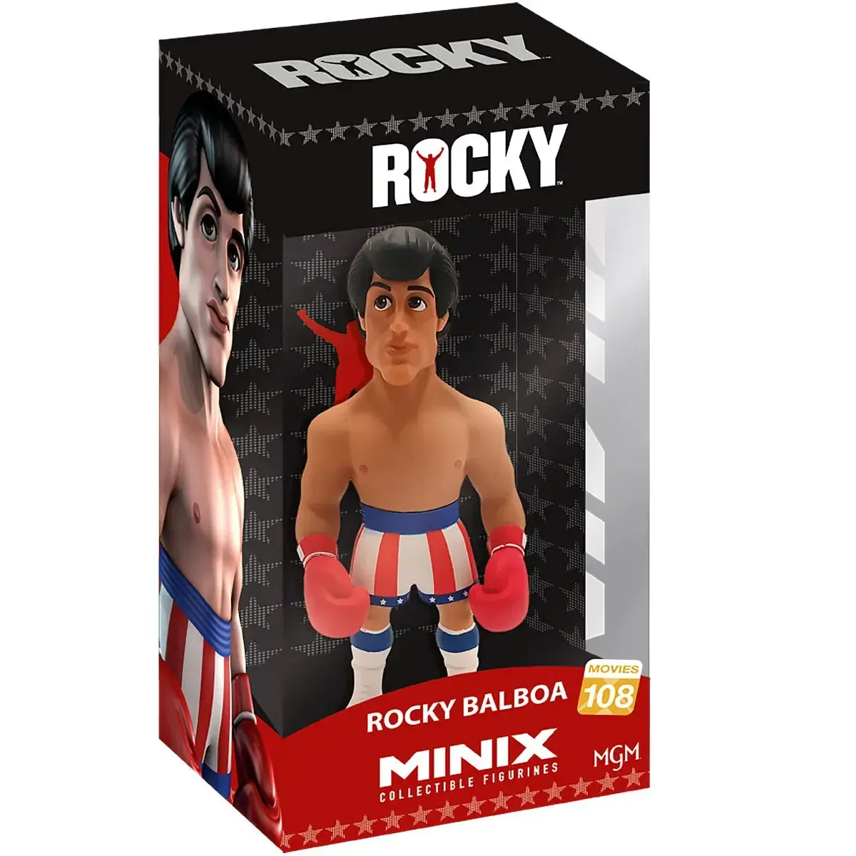 Rocky IV - Boxing Attire Rocky Balboa Figure (4.75") - Minix Collection - Movies Series (108)