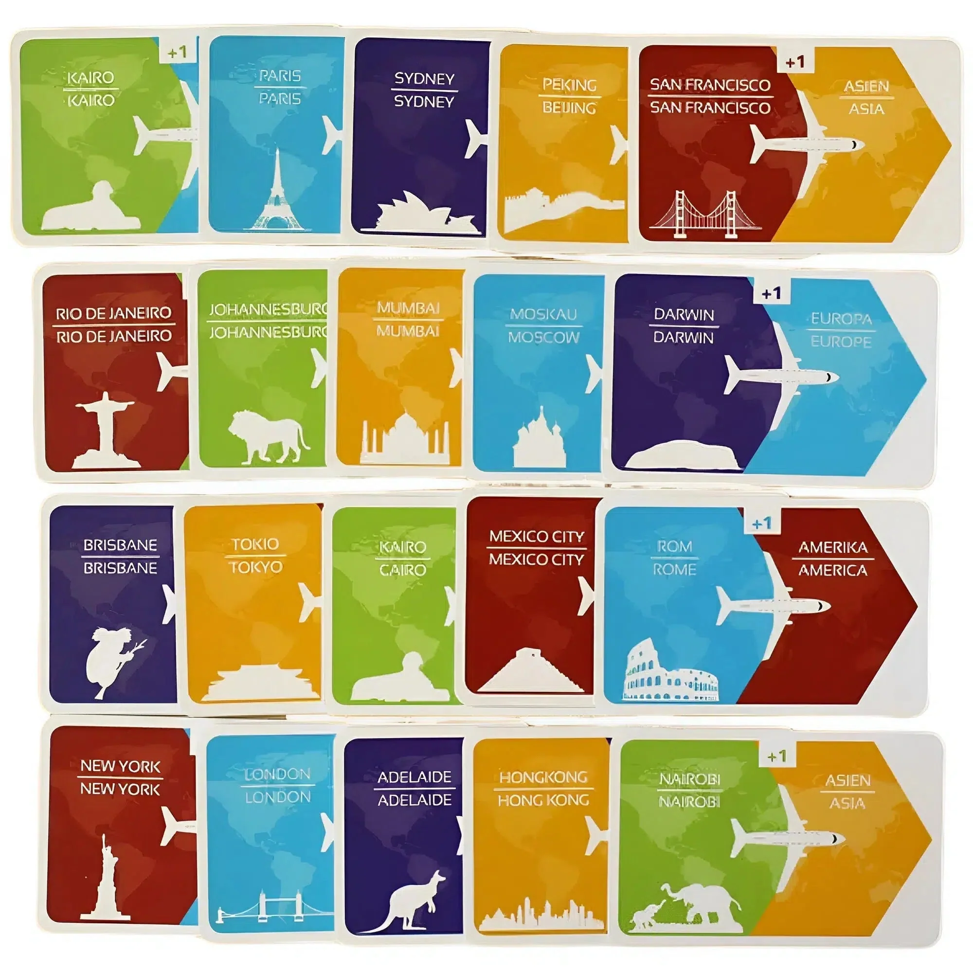 Round the World - Card Games - Pegasus Spiele - Image 3