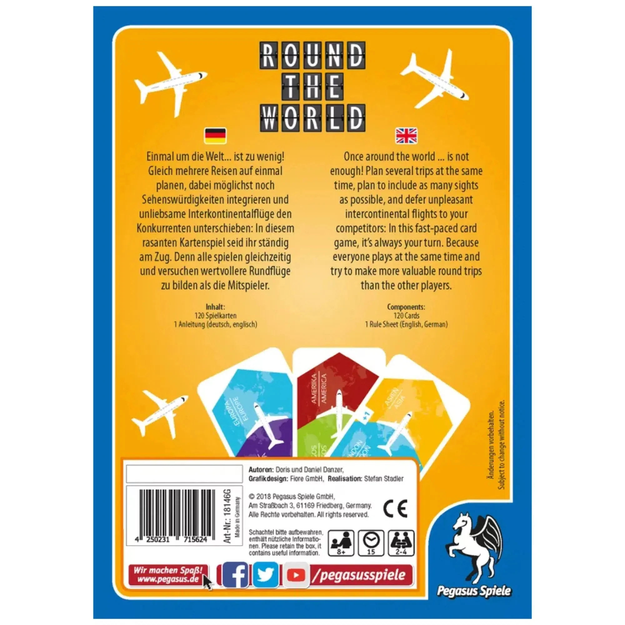 Round the World - Card Games - Pegasus Spiele - Image 5