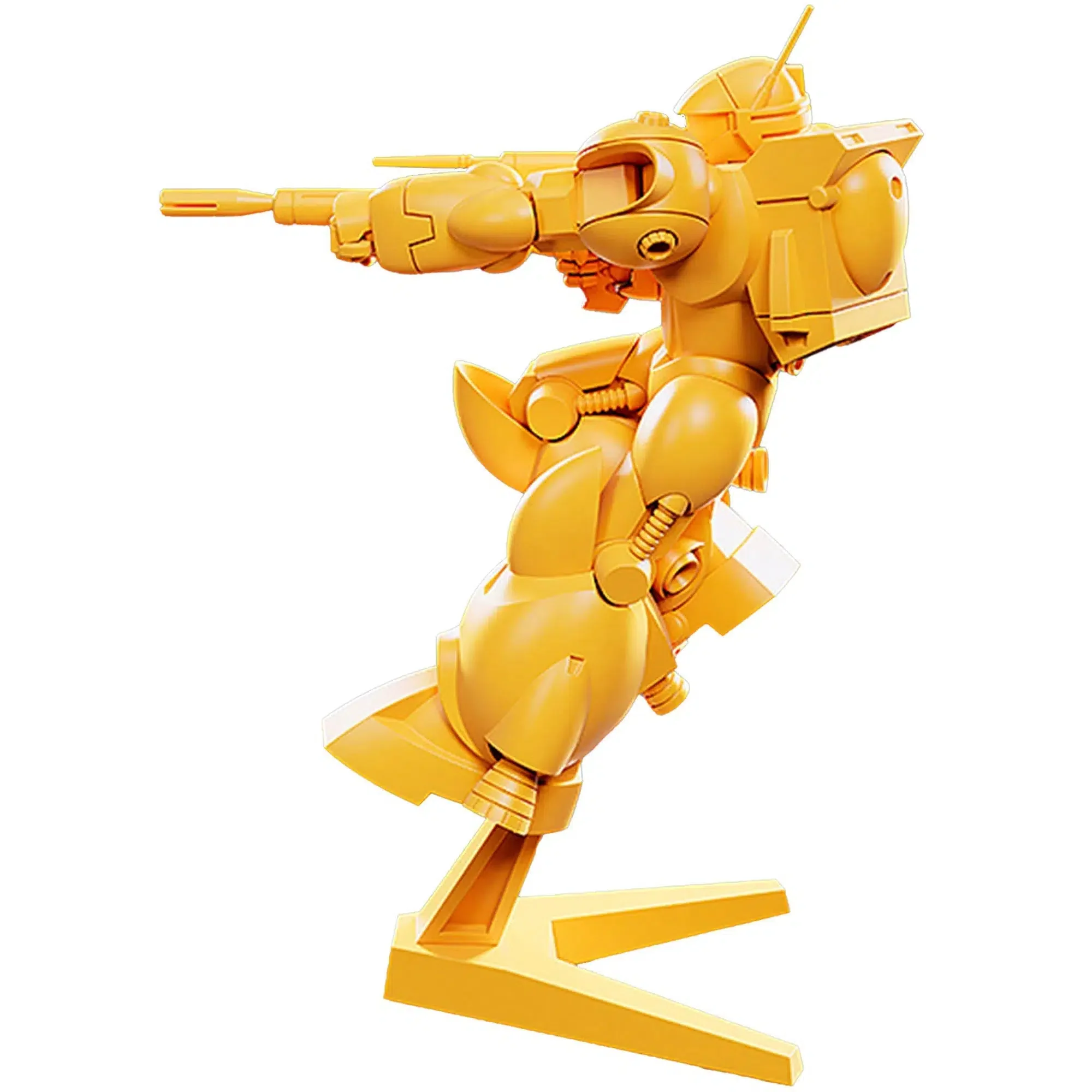 Round Vernian Vifam - Wug & Vifam Mecha Model Kit Figures Set (Green & Yellow) - Max Factory - Image 2