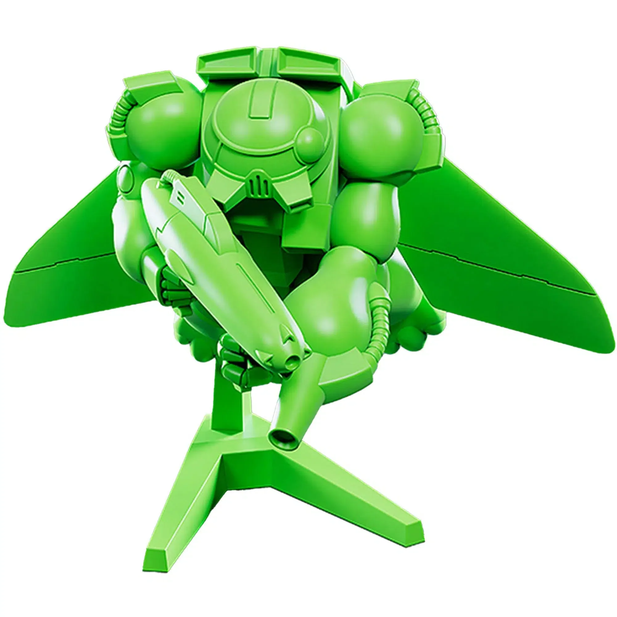 Round Vernian Vifam - Wug & Vifam Mecha Model Kit Figures Set (Green & Yellow) - Max Factory - Image 3