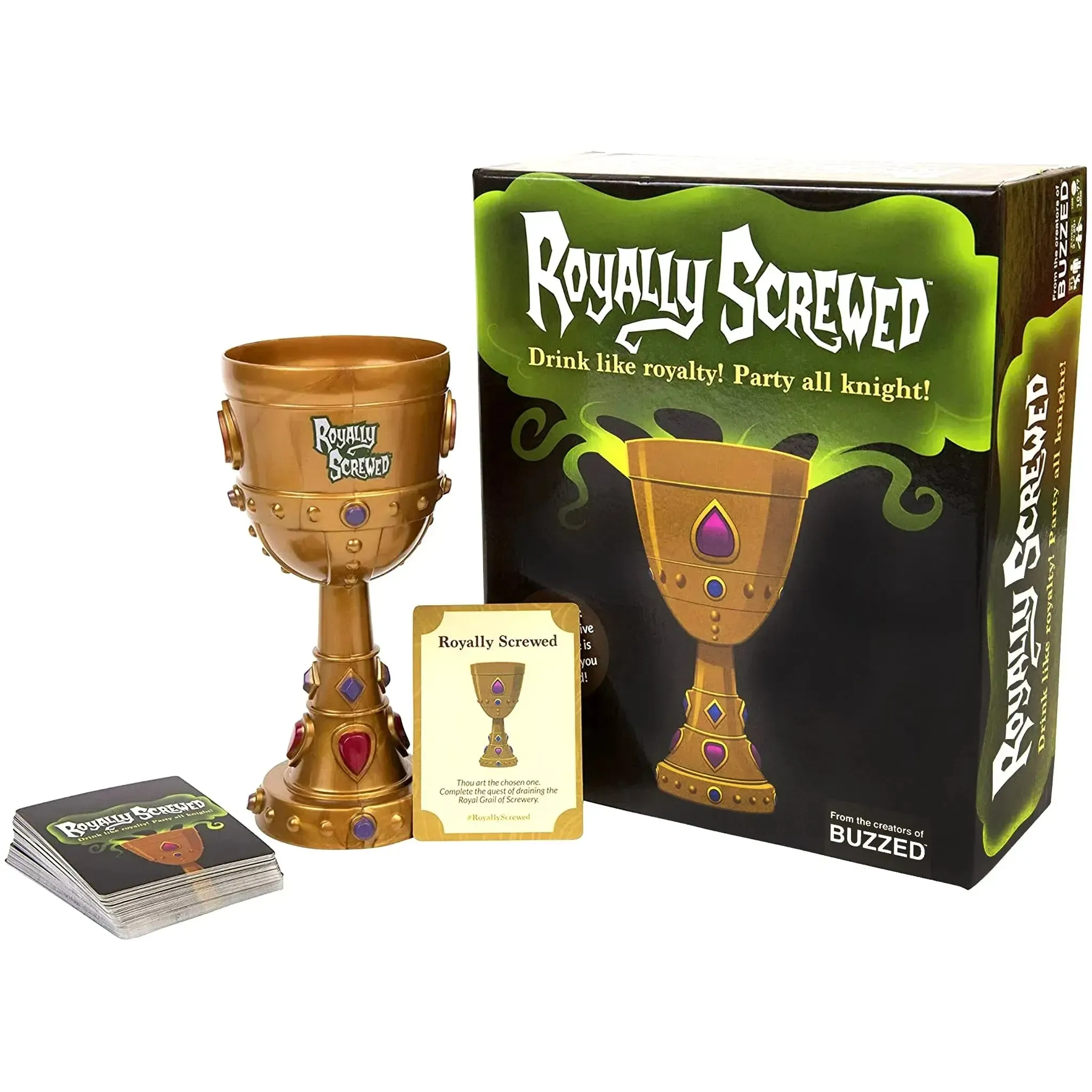 Royally Screwed - Party Humor Card Game for Adults (3+ Players, Ages 21+) - Buzzed Games, LLC - Image 2