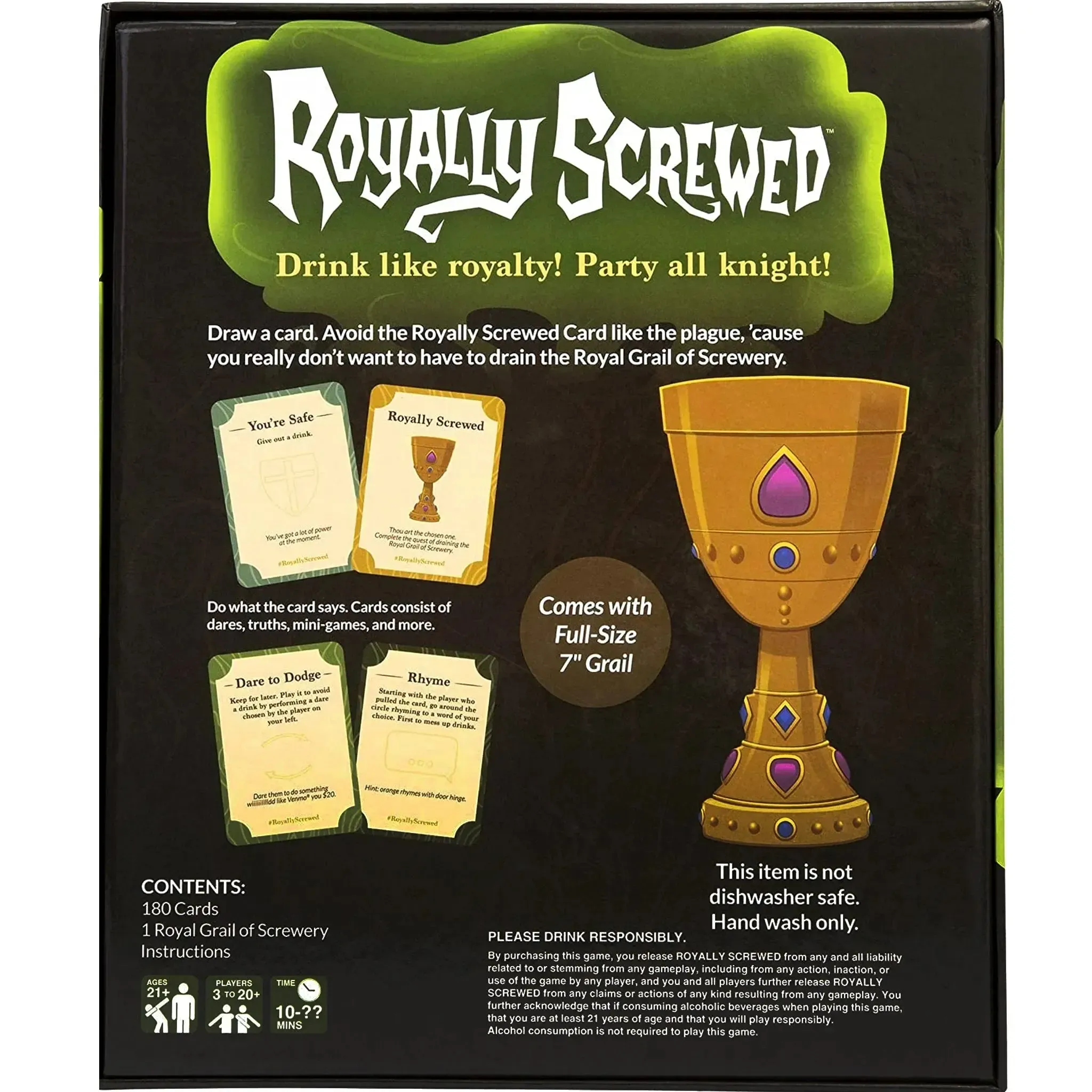 Royally Screwed - Party Humor Card Game for Adults (3+ Players, Ages 21+) - Buzzed Games, LLC - Image 3