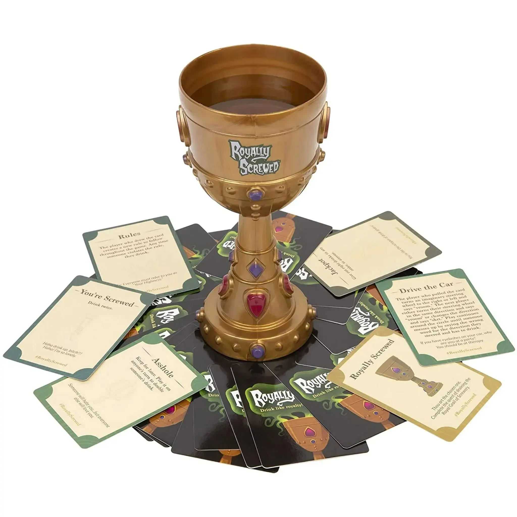 Royally Screwed - Party Humor Card Game for Adults (3+ Players, Ages 21+) - Buzzed Games, LLC - Image 4