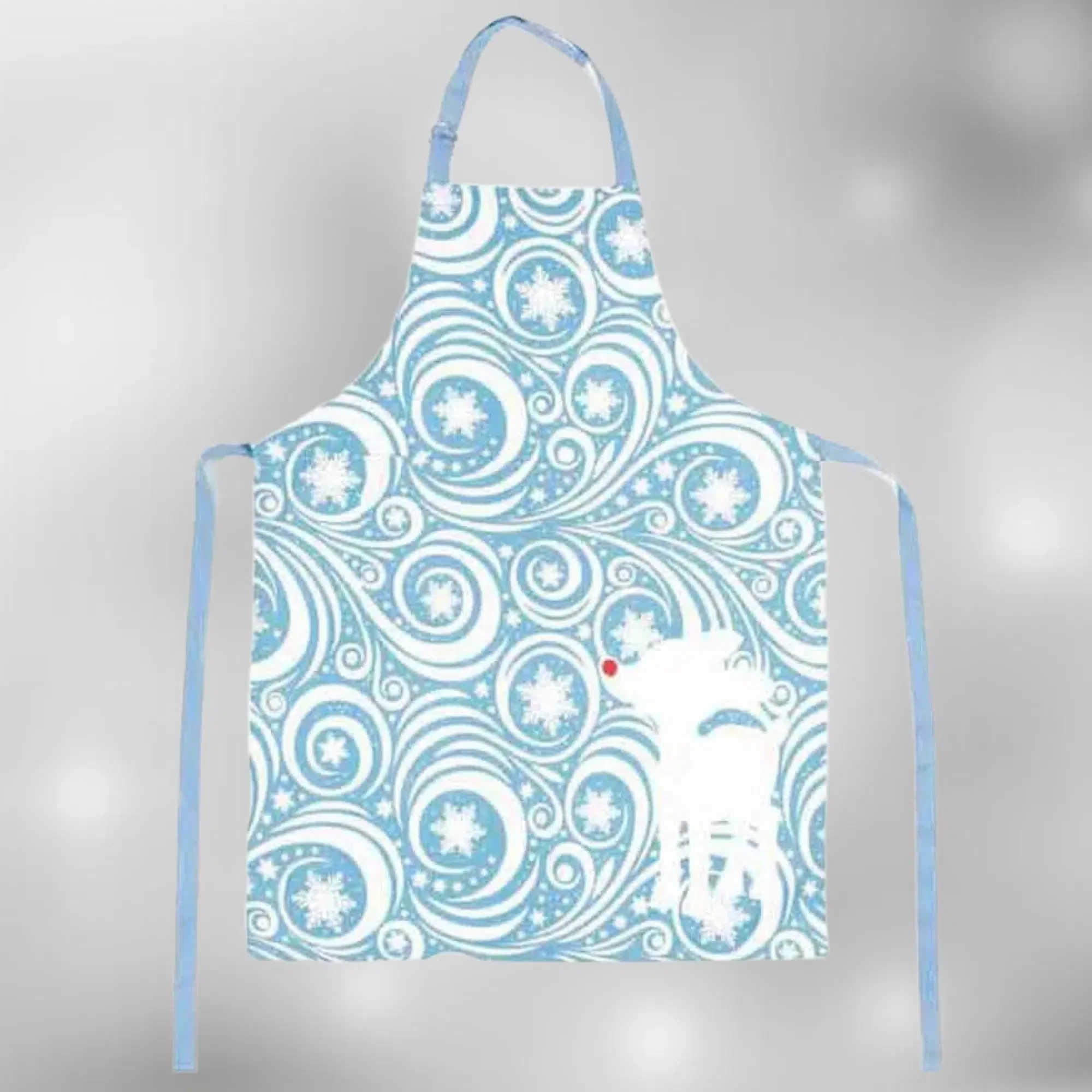 Rudolph The Red-Nosed Reindeer - Christmas Kitchen Set- Bioworld - Apron, Oven Mitt & Dish Towel - Image 10