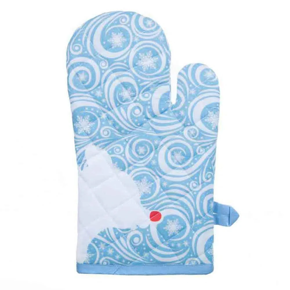 Rudolph The Red-Nosed Reindeer - Christmas Kitchen Set- Bioworld - Apron, Oven Mitt & Dish Towel - Image 7