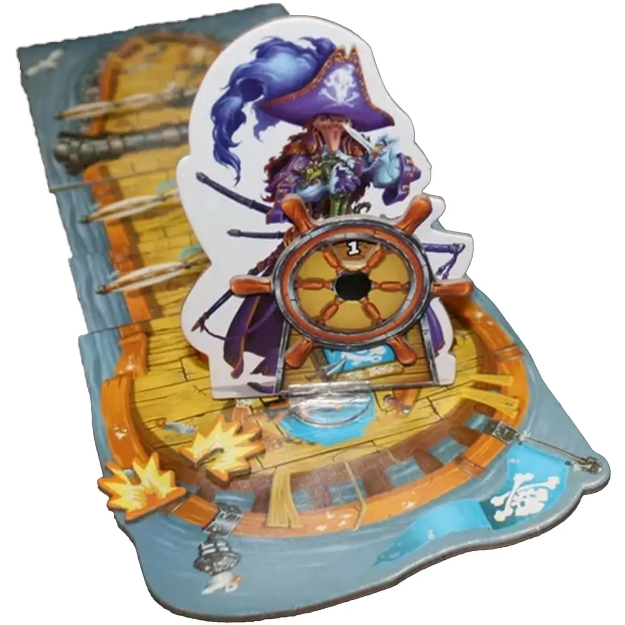 Sabordage - Strategy Pirates Board Game for Family, Adults, and Children (2-5 Players, Ages 12+) - Renegade Game Studios - Image 6