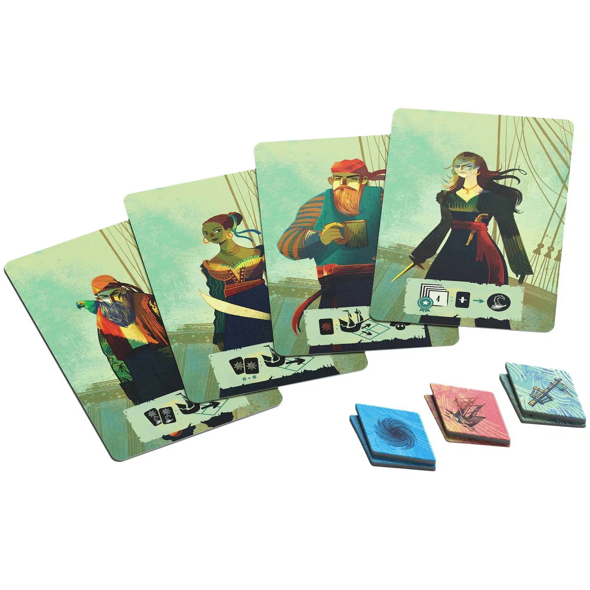 Sail - Cooperative Pirates Board Game for Family, Adults, and Children (2 Players, Ages 11+) - Allplay - Image 5