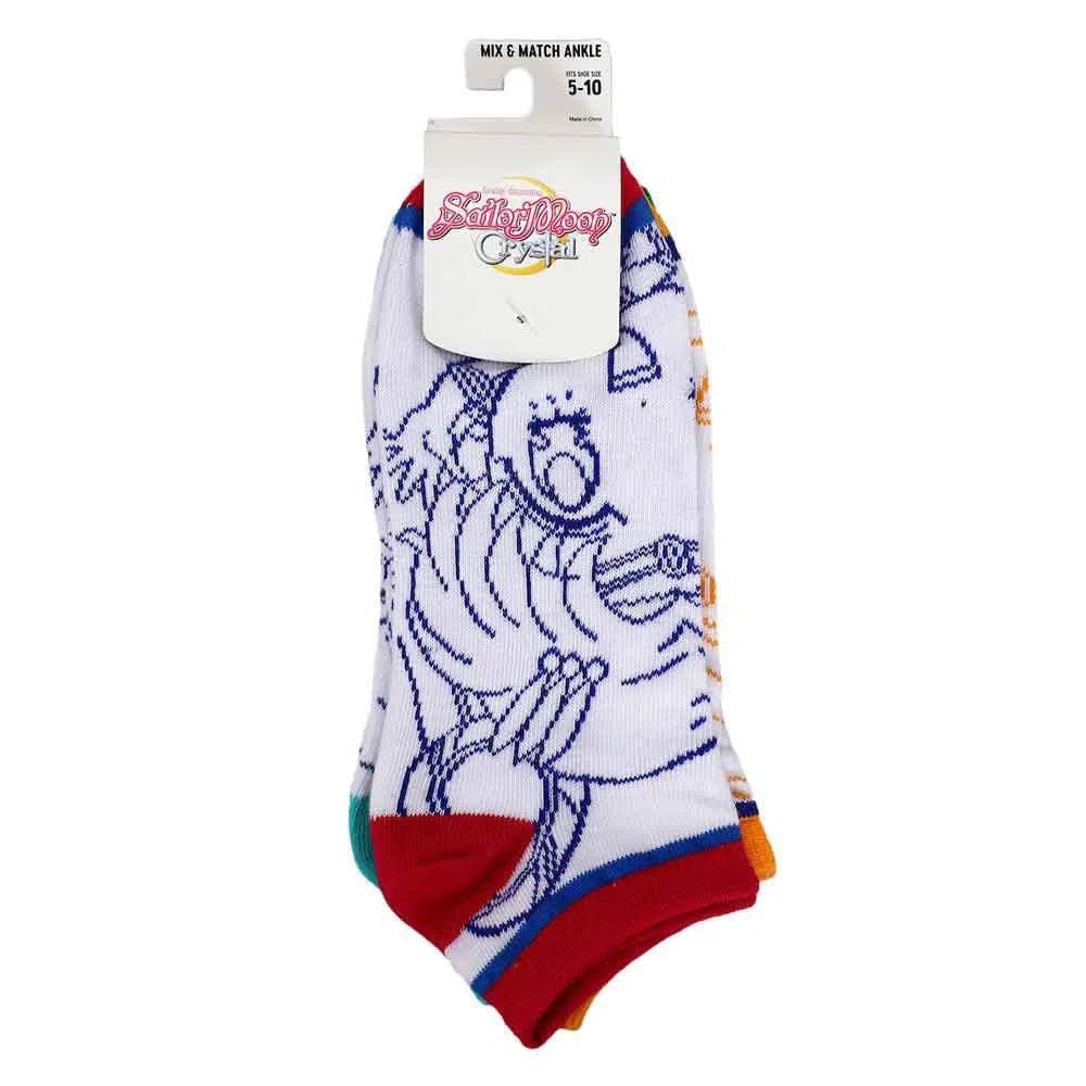 Sailor Moon - Ankle Socks (5 Pairs) - Bioworld - Image 8