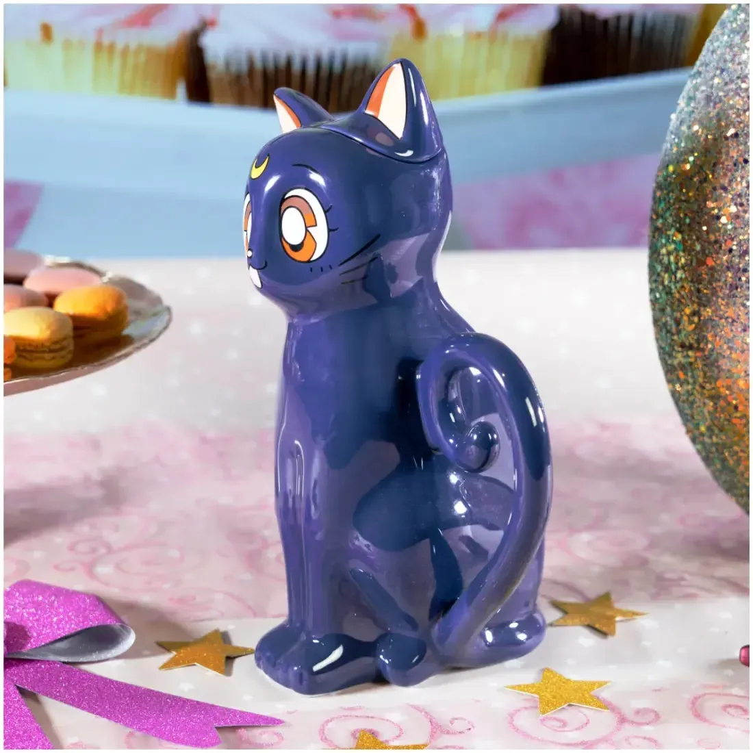Sailor Moon - Luna Sculpted 3D Teapot (Ceramic, 33.8 oz) - ABYstyle - Image 10