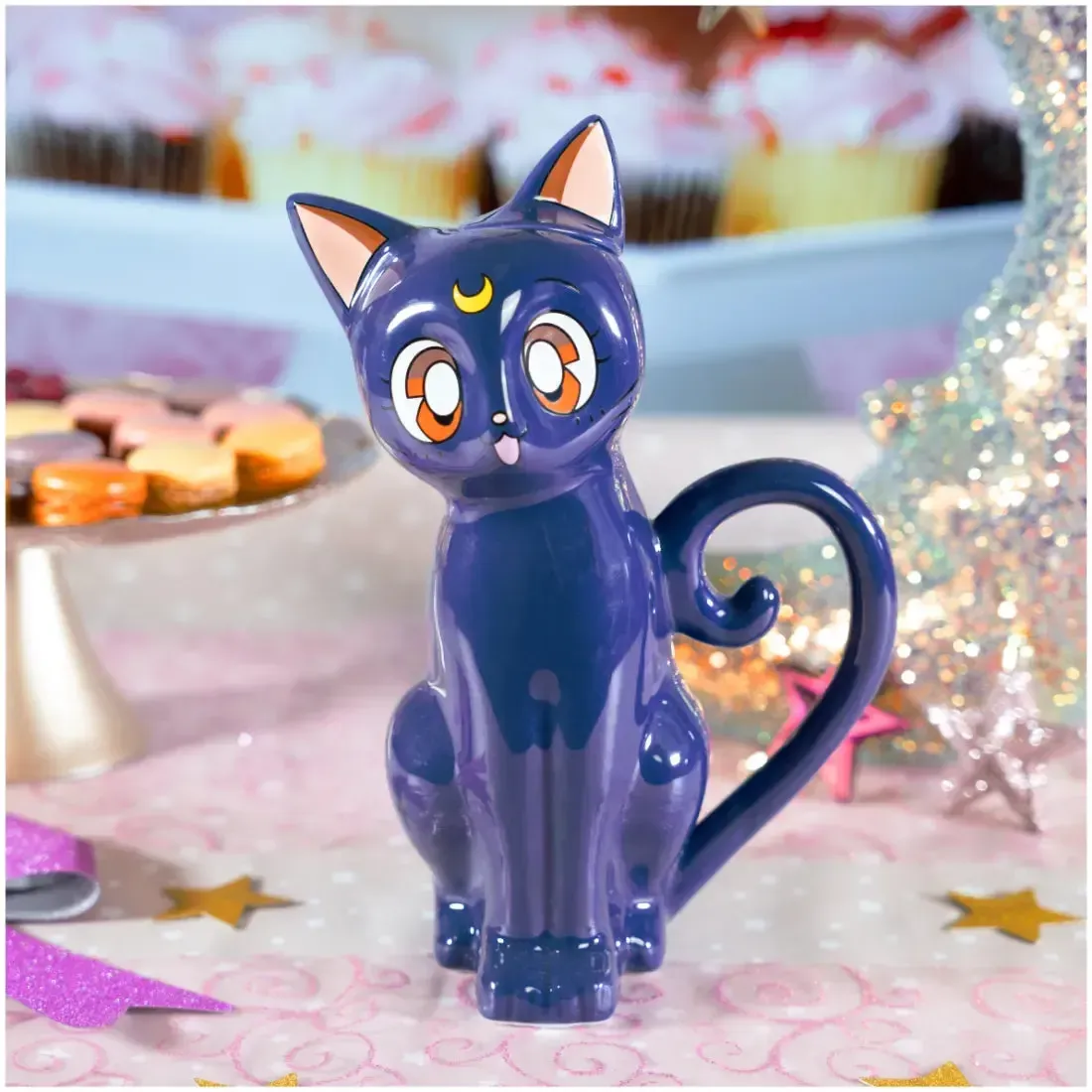 Sailor Moon - Luna Sculpted 3D Teapot (Ceramic, 33.8 oz) - ABYstyle - Image 9