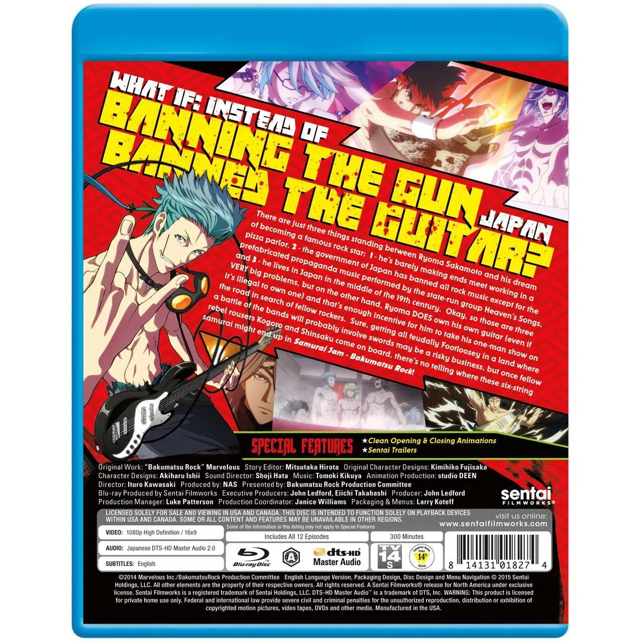 Samurai Jam: Bakumatsu Rock | Anime Series | Blu-ray - Image 8
