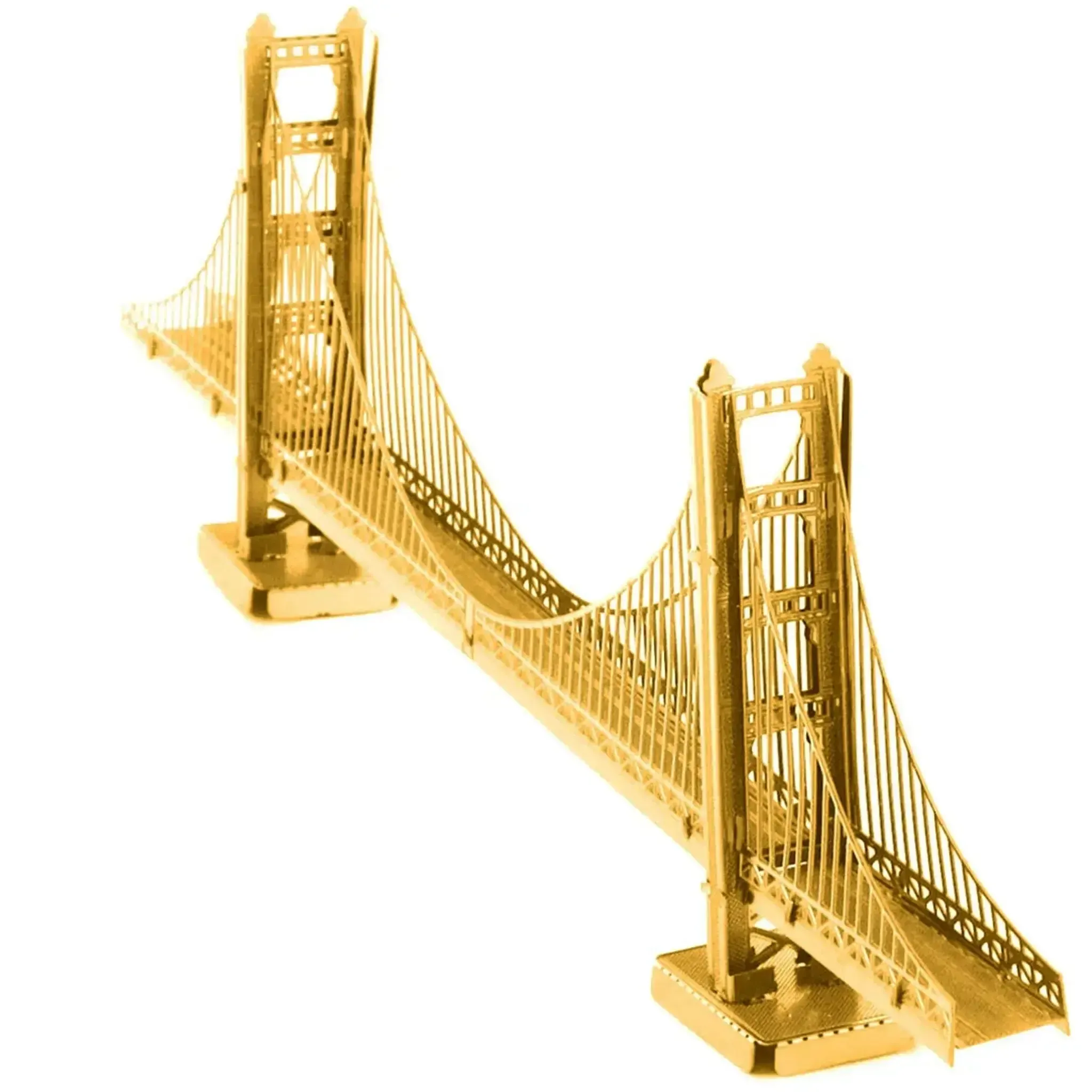 San Francisco - Golden Gate Bridge Figure Model Kit (Steel, Easy Difficulty) - Fascinations - Metal Earth Series - (2024) - Image 4