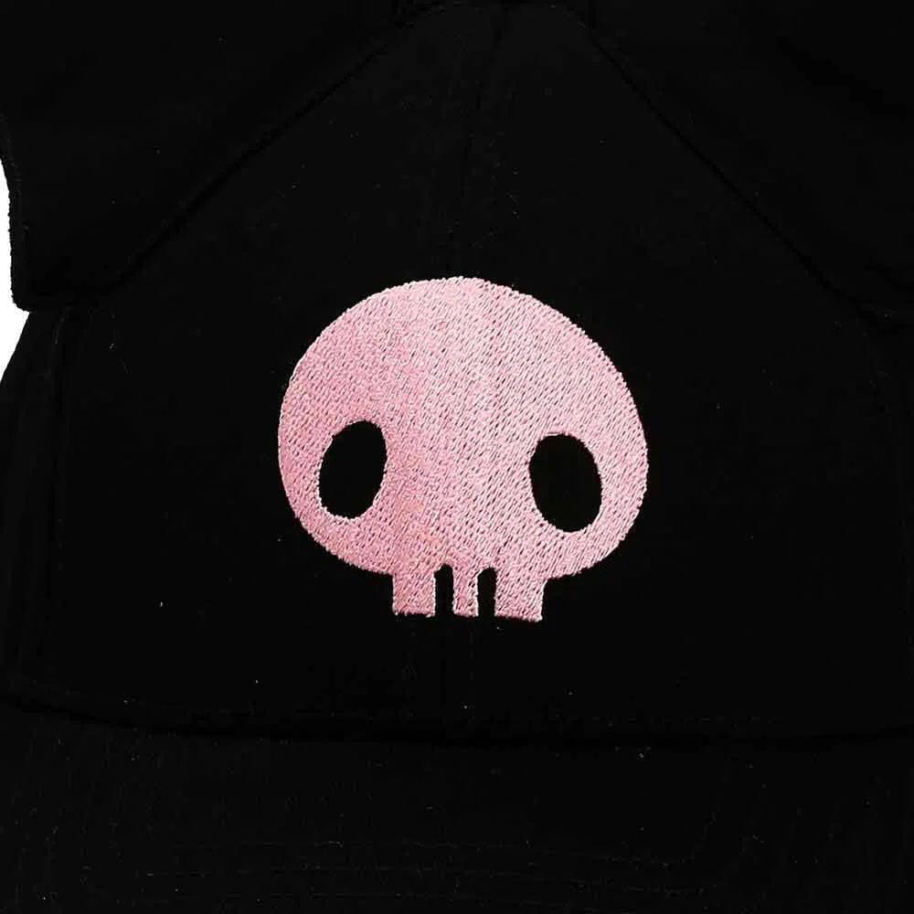 Sanrio [Hello Kitty] - Kuromi 3D Cosplay Embroidered Hat (Black) - Bioworld - Image 5