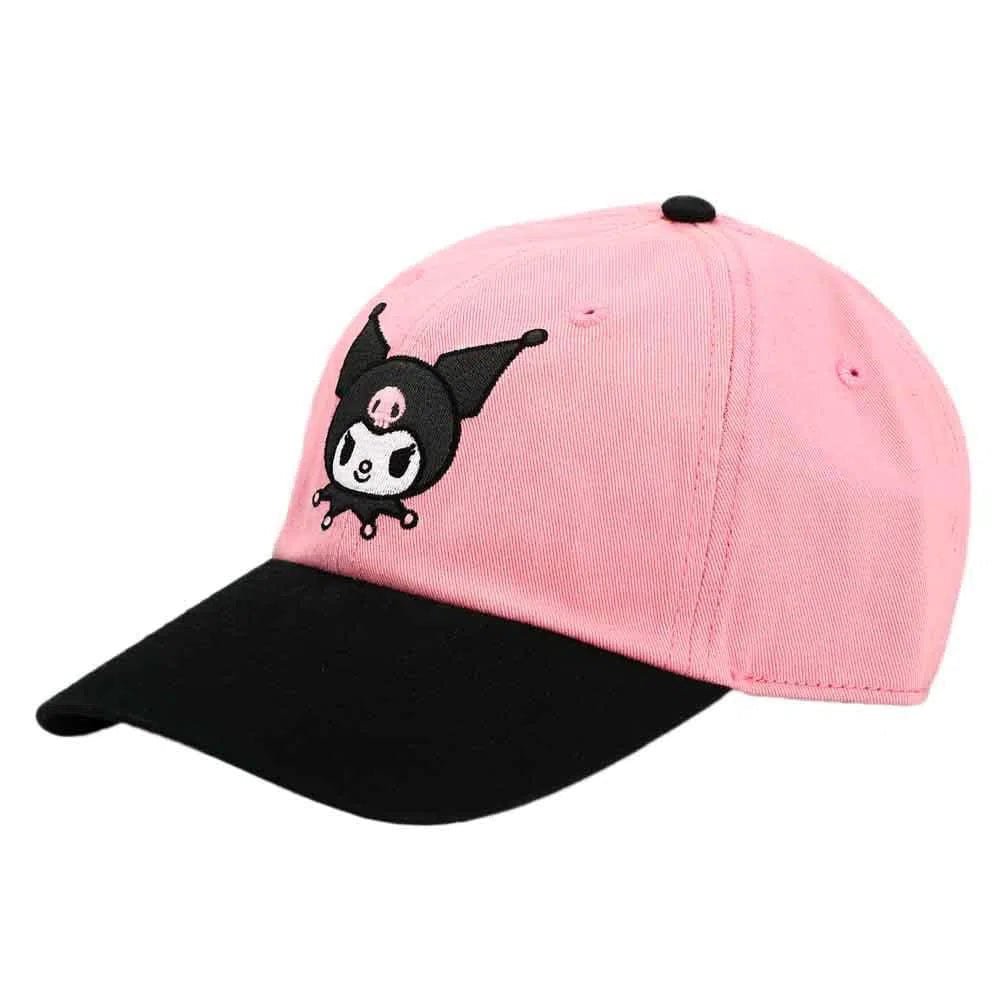 Sanrio [Hello Kitty] - Kuromi Hat (Pink, Embroidered, Contrast Bill) - Bioworld - Image 3