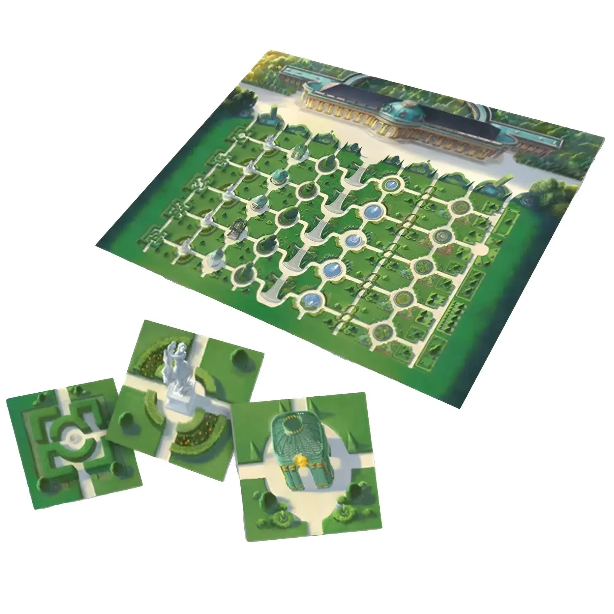 Sanssouci - Tile Placement Civilization Board Game for Family, and Adults (2-4 Players, Ages 8+) - Imperial Publishing - Image 2