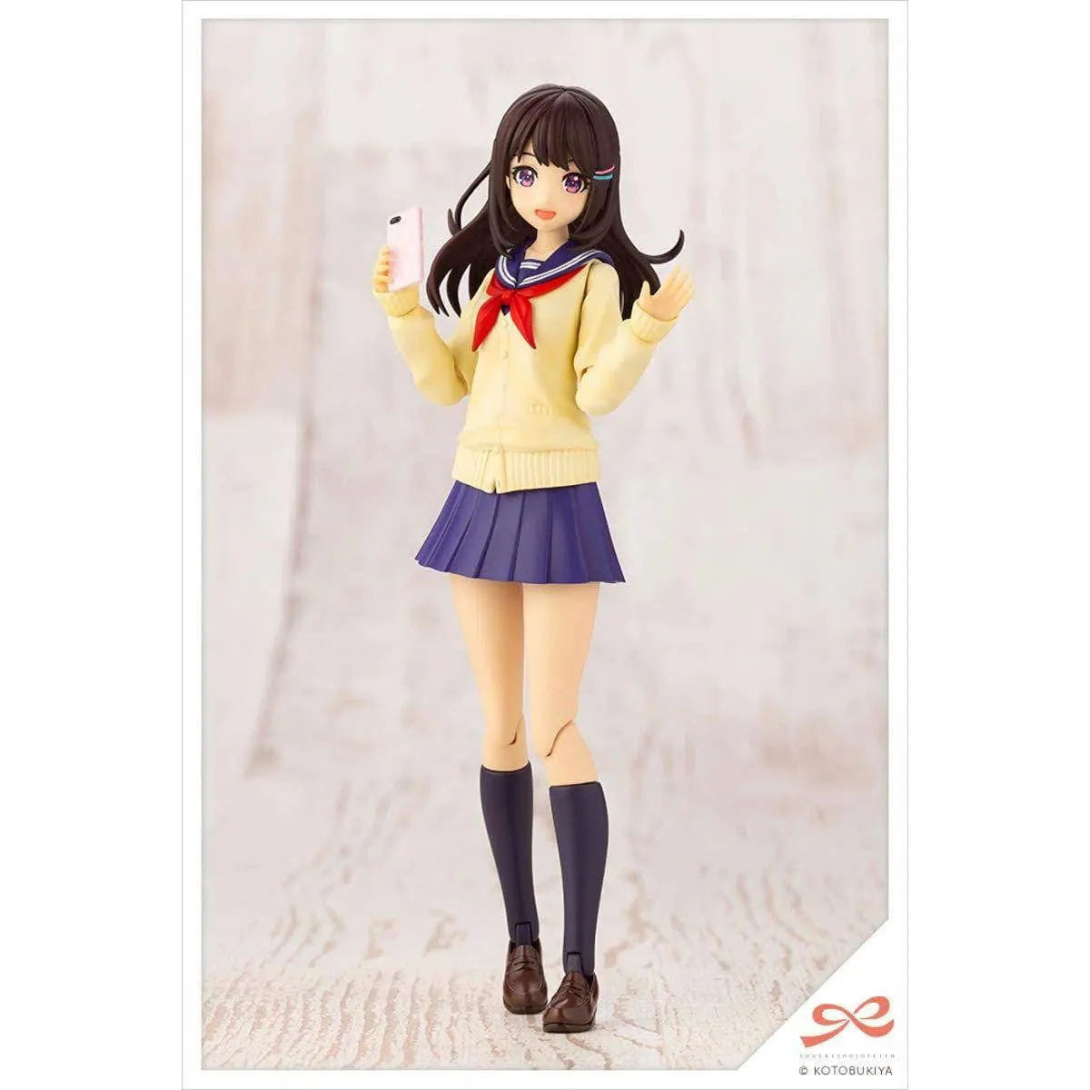 Sausai Shojo Teien - Madoka Yuki Figure Model Kit (Touou High School Winter Clothing Version) - Kotobukiya - Image 10