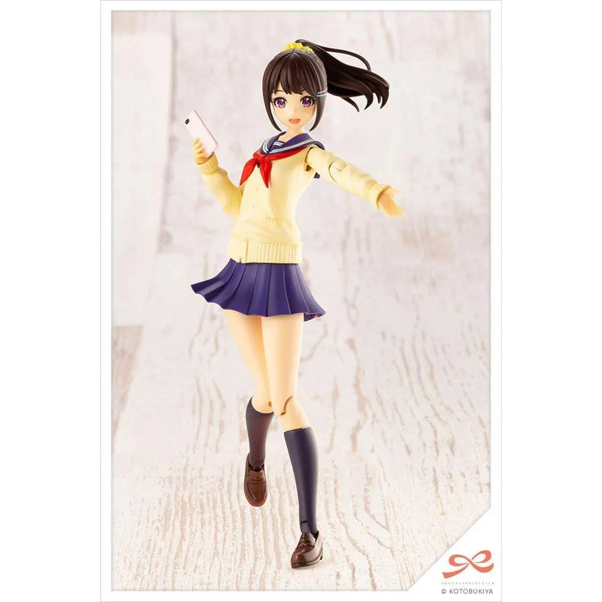 Sausai Shojo Teien - Madoka Yuki Figure Model Kit (Touou High School Winter Clothing Version) - Kotobukiya - Image 12