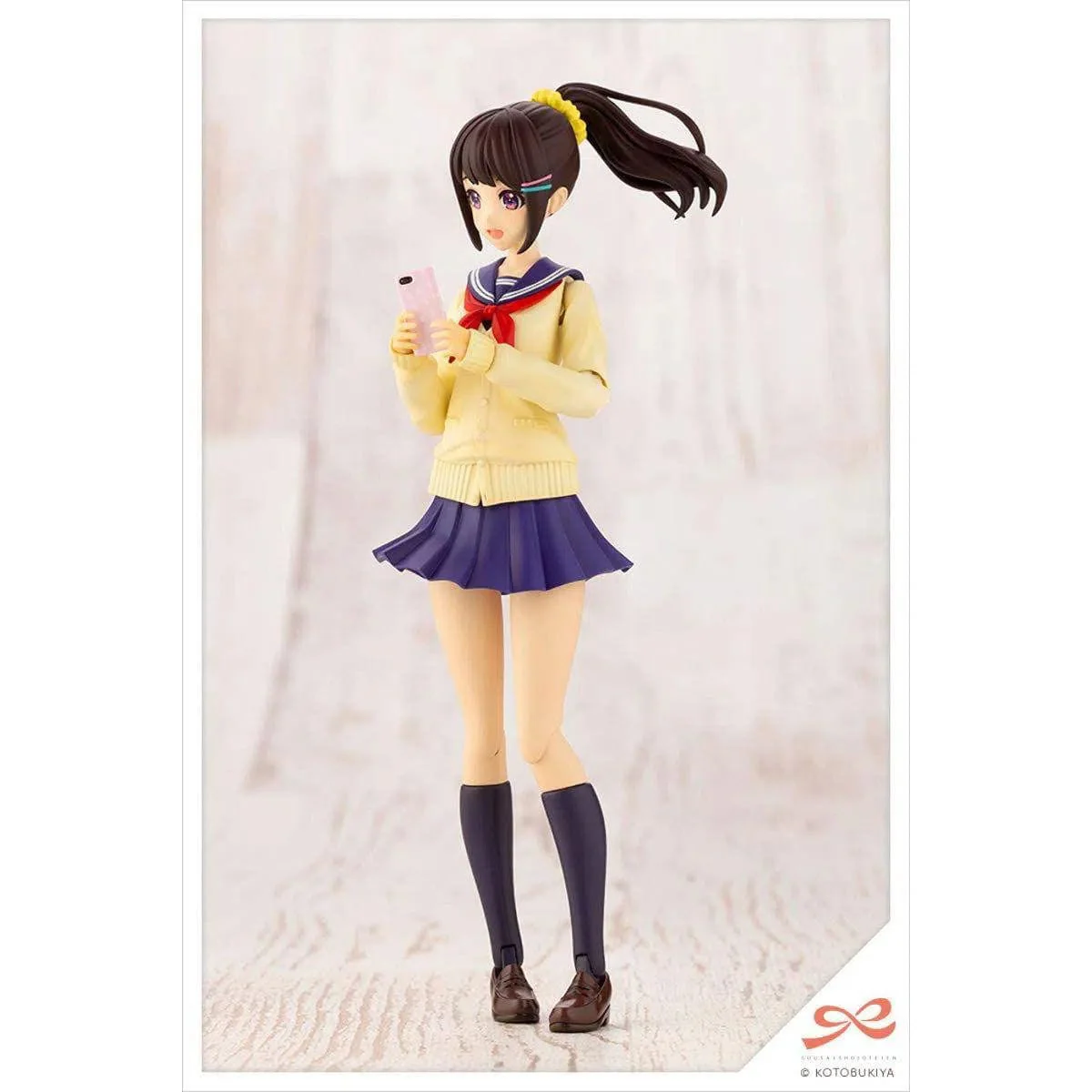 Sausai Shojo Teien - Madoka Yuki Figure Model Kit (Touou High School Winter Clothing Version) - Kotobukiya - Image 13