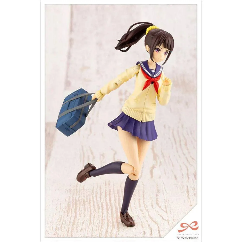 Sausai Shojo Teien - Madoka Yuki Figure Model Kit (Touou High School Winter Clothing Version) - Kotobukiya - Image 16