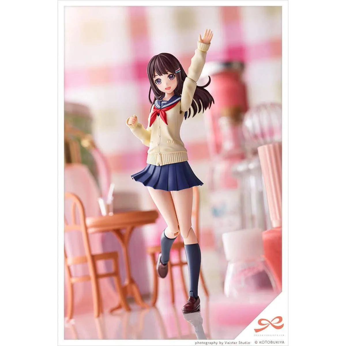 Sausai Shojo Teien - Madoka Yuki Figure Model Kit (Touou High School Winter Clothing Version) - Kotobukiya - Image 3