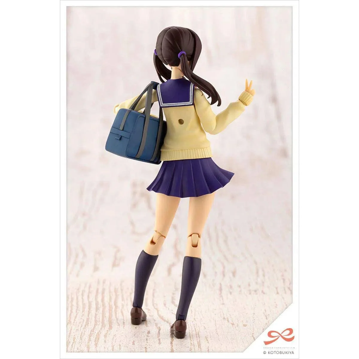 Sausai Shojo Teien - Madoka Yuki Figure Model Kit (Touou High School Winter Clothing Version) - Kotobukiya - Image 9