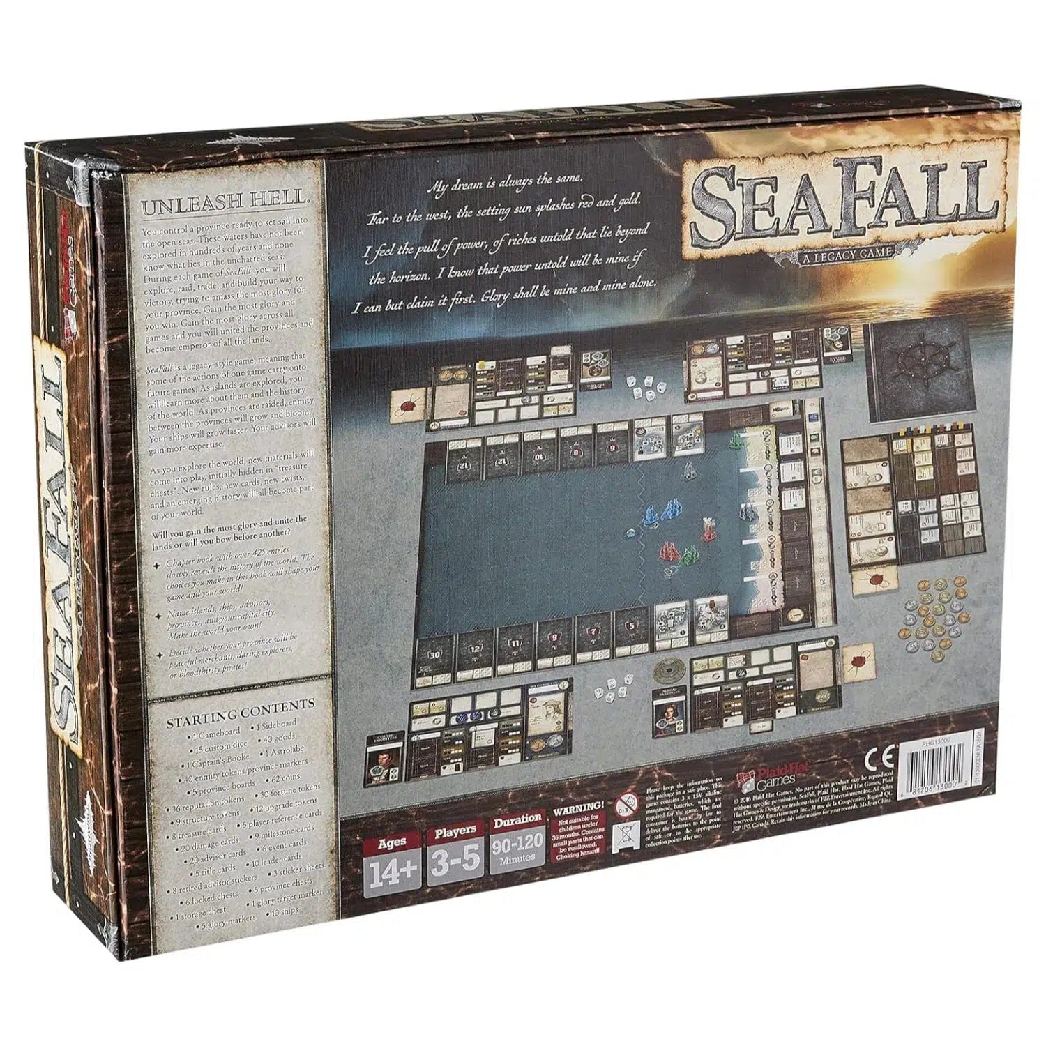 SeaFall: A Legacy Game - Board Game - Plaid Hat Games - Image 5